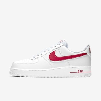 Nike Air Force 1 '07 - Férfi Utcai Cipő - Fehér/Piros